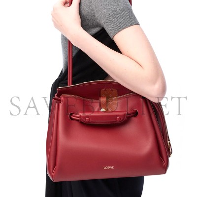 LOEWE MEDIUM MADRID BAG IN SUPPLE CALFSKIN AANBAB1X01 06 (28.5*23*11cm)